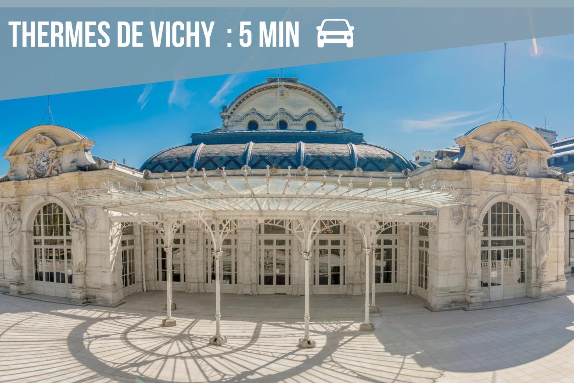 벨히브 쉬르 알리에 Calme Et Terrasse Privee Pres De Vichy 아파트 외부 사진